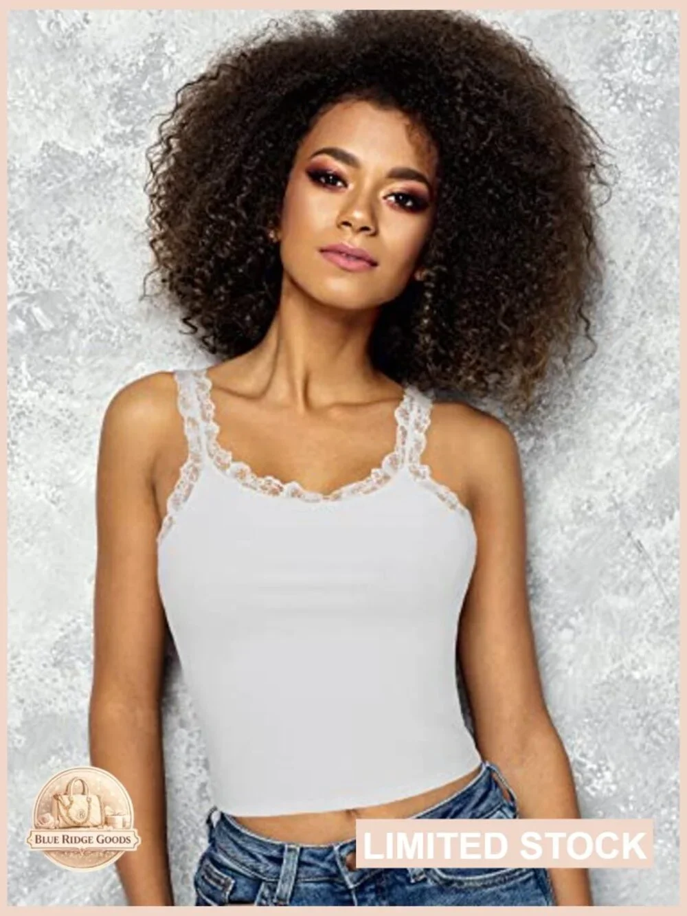 Lace Patchwork Tank Top Camisole Sleeveless Cami Crop Y2k Tops 3 Pack - Picture 2 of 7
